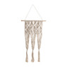 Plantenhanger macrame - 3 planten - naturel