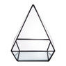 Terrarium driehoek - glas - 17x17x21,5 cm