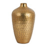 Vaas fles bol - goud - Ø17x27 cm