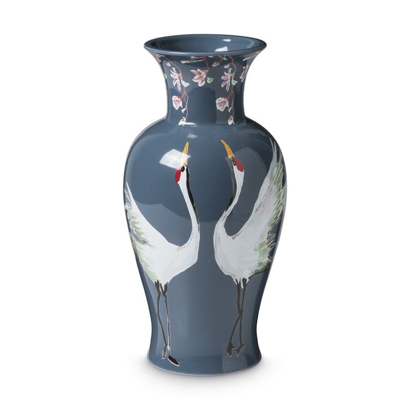 Vaas Catchii x Xenos - donkerblauw - ⌀15x30 cm 