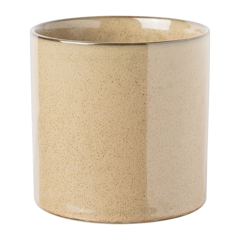 Plantenpot - bruin - 15.7x15 cm
