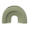 Vaas regenboog - groen - 22.5x15.7x6.8 cm 