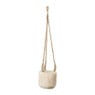 Hangende plantenpot - hout - ⌀14x12 cm 