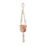 Plantenpothanger macrame - diverse varianten - 12x12x12 cm
