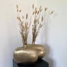 Vaas plat - goud - 21x29x9.5 cm