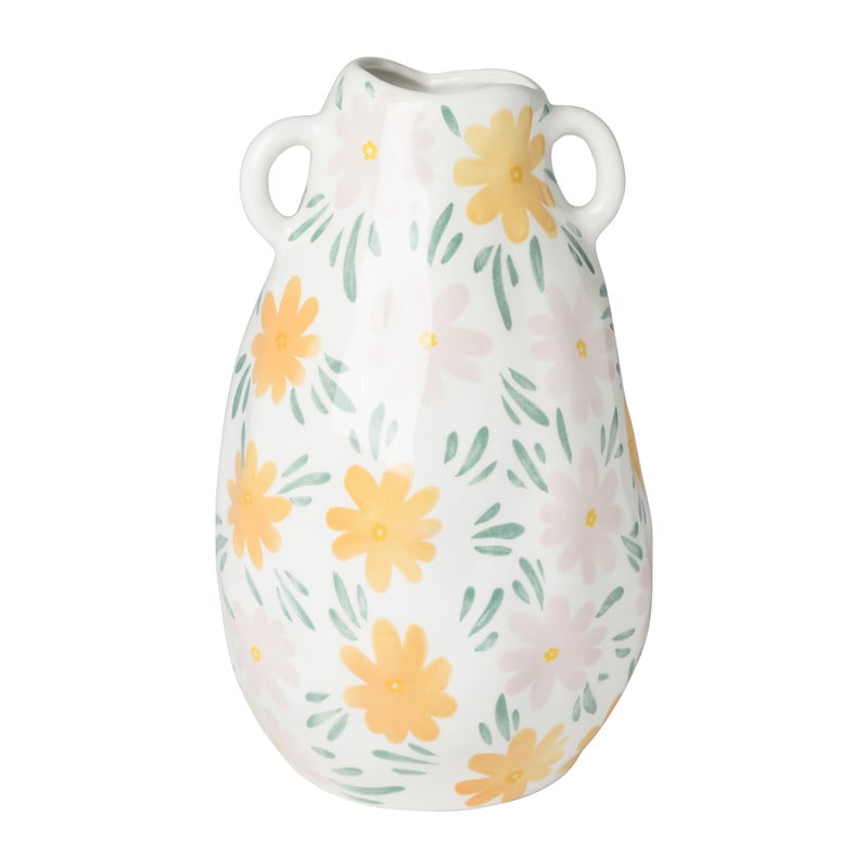 Vaas bloemen hoog - 27.3x17x16 cm 