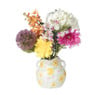 Vaas bloemen laag - 18.5x20x17.5 cm 