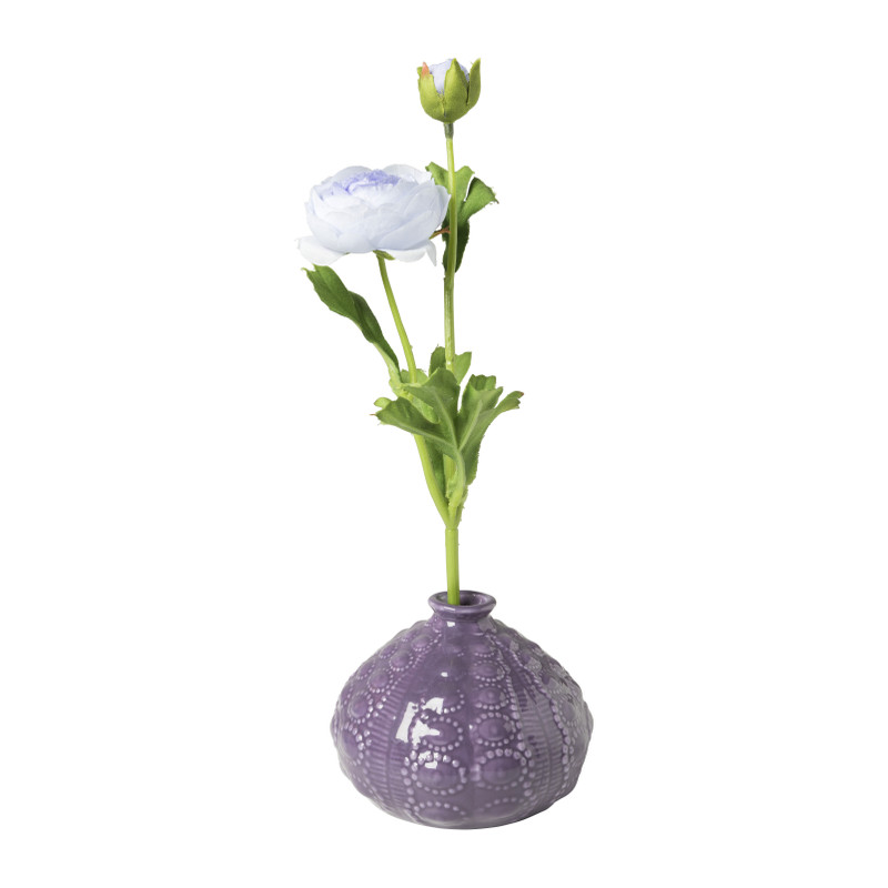 Vaas bubbels mini - ø10.5x7.8 cm - paars