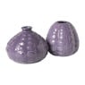 Vaas bubbels mini - ø10.5x7.8 cm - paars