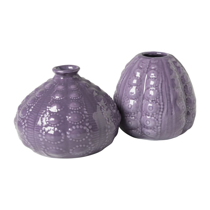 Vaas bubbels mini - ø9.5x9 cm - paars