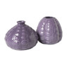 Vaas bubbels mini - ø9.5x9 cm - paars