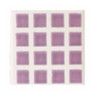Vaas tegel groot - paars - 20x8x8 cm