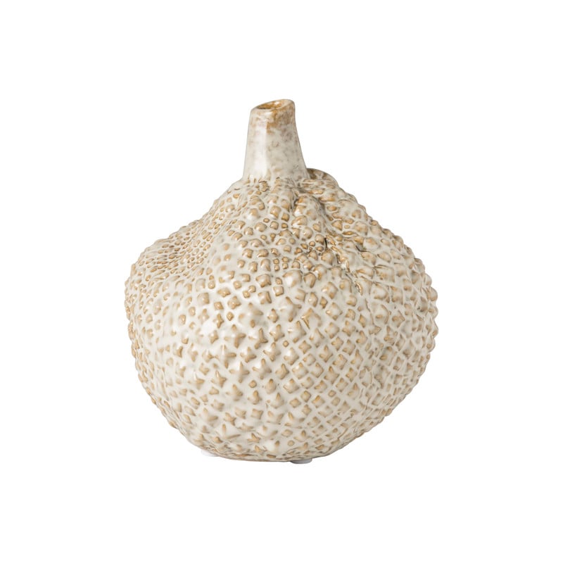 Vaasje bol - beige - ø12.5x11 cm
