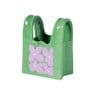 Vaas handtas Anita - groen/lila - 17.5x14x8.5 cm