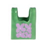 Vaas handtas Anita - groen/lila - 17.5x14x8.5 cm