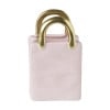 Vaas handtas - roze - 13.5x8x6 cm