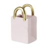Vaas handtas - roze - 13.5x8x6 cm