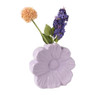 Vaas bloem groot - paars - 20x19.5x7 cm