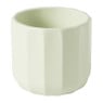 Bloempotje streep - groen - ø7x6.5 cm