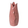 Vaas bloem - roze - ø10.5x25 cm