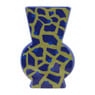 Vaas giraf - groen/blauw - 22.8x15.5x5.2 cm