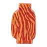 Vaas zebra - rood/oranje - 20.8x13x5.2 cm