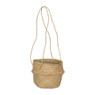 Plantenhanger mand gevlochten -  naturel - 24x20 cm 