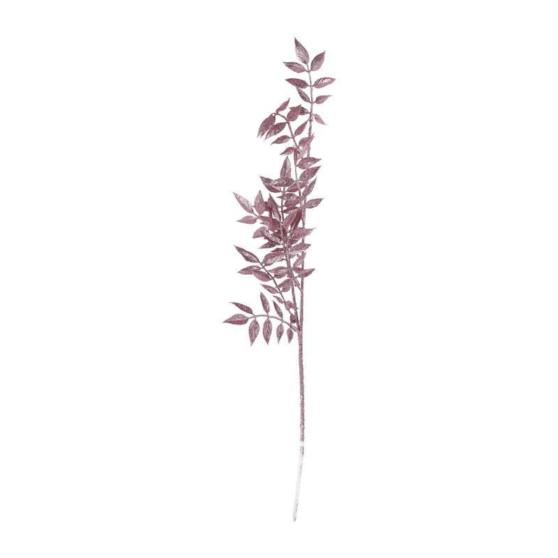 Glitter tak - roze - 70 cm 
