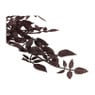 Glitter tak - paars - 45 cm 