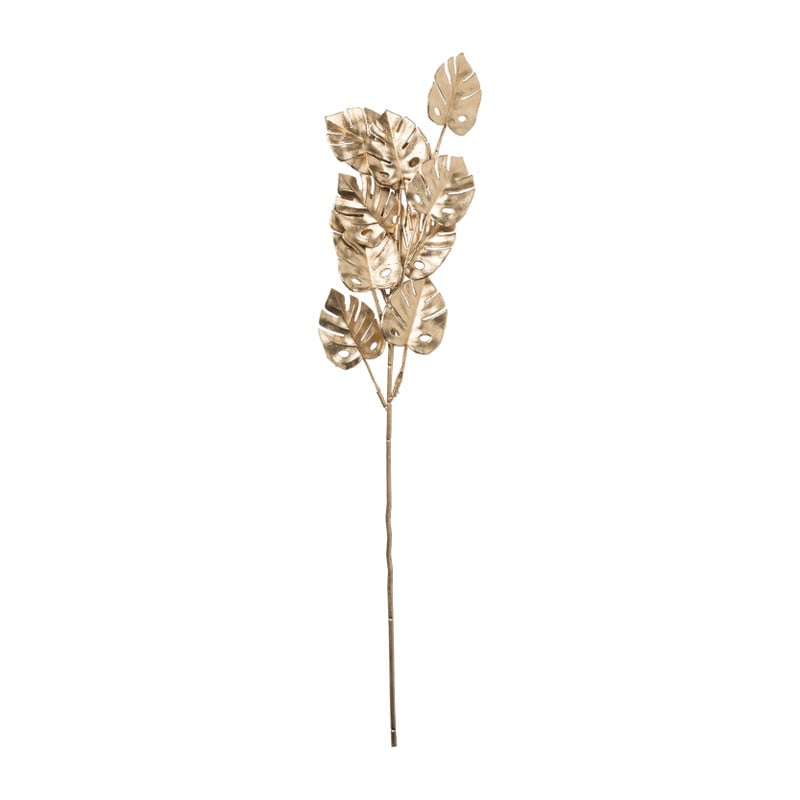 Tak met gouden bladeren - goudkleurig - 70 cm