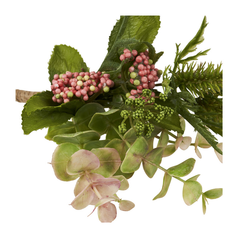 Boeketje eucalyptus/besjes - 20 cm