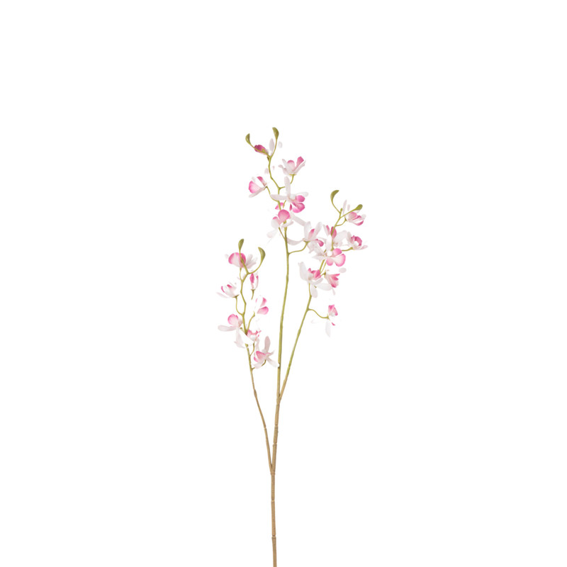 Kunstbloem orchidee - roze - 72 cm