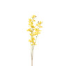 Kunstbloem orchidee - geel - 72 cm