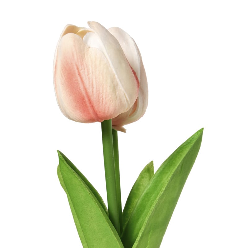Tulpen in vaasje - diverse varianten - ø7x18 cm