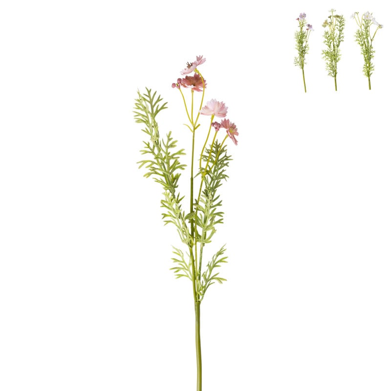 Kunstbloem cosmea - diverse varianten - 45 cm