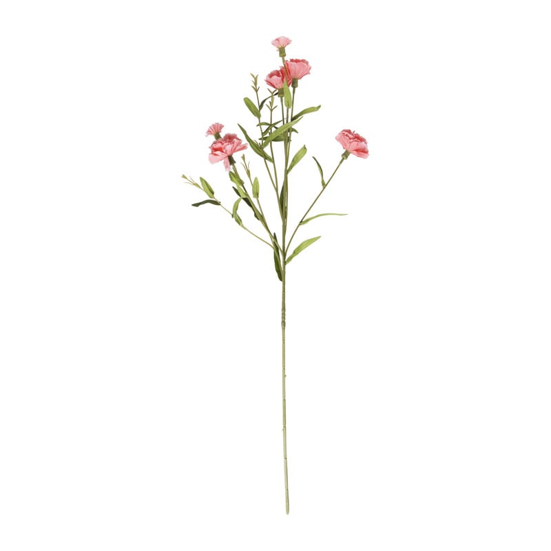 Kunstbloem anjer - roze - 70 cm