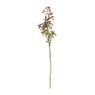 Kunsttak met besjes - roze - 66 cm
