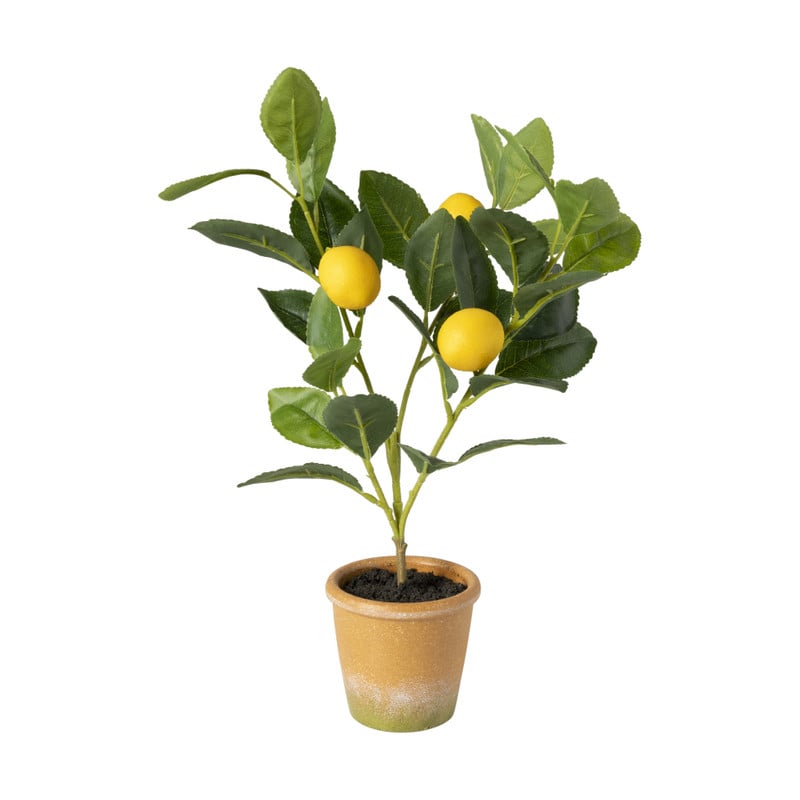 Kunstplant citroenboompje - 38 cm