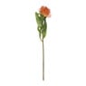 Kunstbloem speldenkussen - oranje - 48 cm