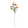 Kunstbloem anjertak - oranje - 70 cm