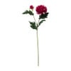 Kunstbloem chrysant spits - fuchsia - 60 cm