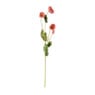 Kunstbloem klaproos - roze - 60 cm