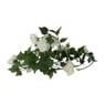Roosguirlande - 170 cm - wit
