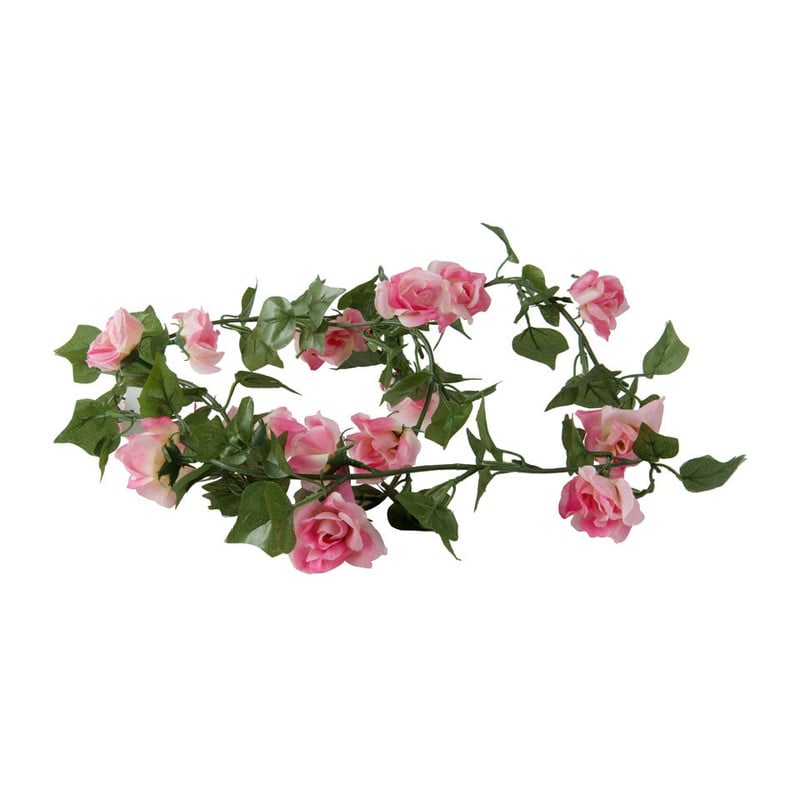 Roosguirlande - 170 cm - roze