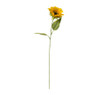 Kunstbloem zonnebloem - geel - 63 cm