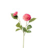 Kunstbloem chrysant - rood - 62 cm