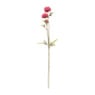 Kunstbloem met 3 chrysanten - fuchsia - 68 cm