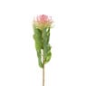 Kunstbloem speldenkussen - roze - 48 cm