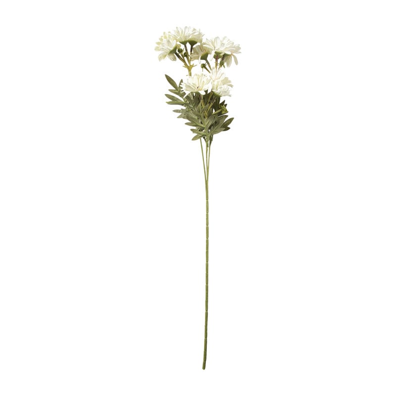 Kunstbloem madelief - wit - 66 cm