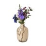 Boeket kunstbloemen - paars - 60 cm